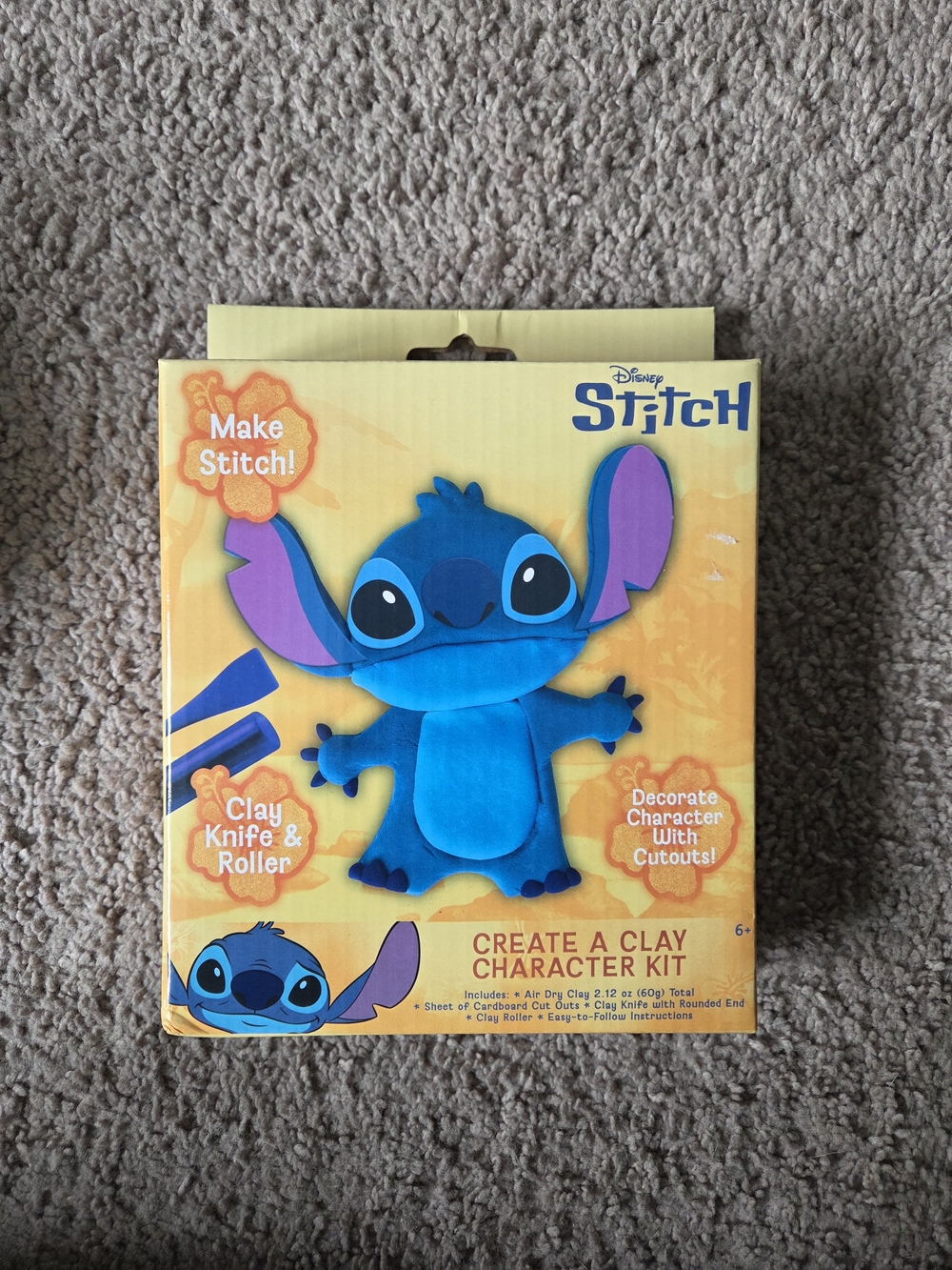 Disney Stitch Clay Character Kit - Blue & Purple Accents